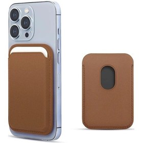 Resim Forzacase İphonelar İle Uyumlu Magsafe Deri Cüzdan Kartlık Fc098 