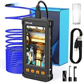 Resim Oiiwak HD Dijital Endüstriyel Endoskop Kamera 5.5mm - 3.5m Kablo 
