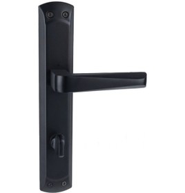 Resim Arpat Rosa Grand Lüx Alüminyum Kapı Kolu Mat Siyah Wc 