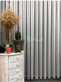 Resim Tül Perde D018487 Sera Desen Düz Armür Etek Kurşunlu Tül Perde Çok Renkli 