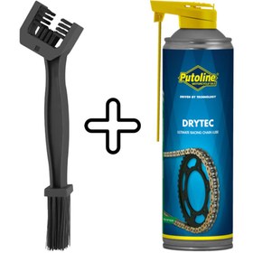 Resim PUTOLINE 500 ML PUTOLİNE DRYTECH ZİNCİR YAĞI + TEMİZLEME FIRÇASI 