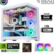 Resim Xaser Lexus X600 R7-9700X 32 GB 1 TB M.2 NVMe SSD 8 GB RTX5060 Free Dos Masaüstü Oyuncu Bilgisayarı 