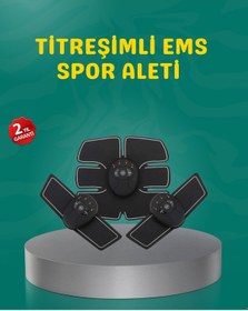 Resim Ems Titreşimli Spor Cihazı Kas Geliştirme Ve Yağ Yakma 2025 Seri Orijinal Çok Renkli 
