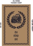 Resim duha trend 35x50 120 Gr. Kraft Kağıt Oto Paspası Off Road 100 Adet 