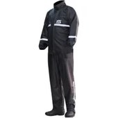 Resim Ebakbak Motosiklet Lüx Pvc Yağmurluk Dikişsiz Frekans Suya ve Rüzgar Karşı Dayanıklı Reflektörlü Yağmurluk 