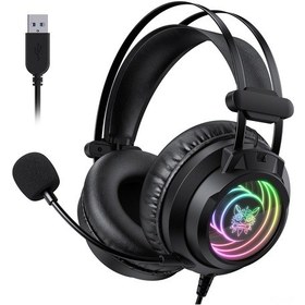 Resim Tenfowee Onıkuma X80 Profesyonel Oyun Kulaklığı - 7.1 Ses, Rgb Aydınlatma, Gürültü Önleyici Mikrofon, Rahat Tasarım 