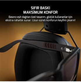 Resim Gamepower Kai Titanium Ultra Wireless 7.1 Surround Kulaklık 