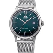 Resim Orient Bambino Ra-ac0018e30b Otomatik Hasır Gri Yeşil Kadran 41 Mm Erkek Kol Saati Gri 
