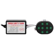 Resim Createtech Araba Korna Kontrol Cihazı 8 Ses Efekti Anahtarlama 12-24v Araba Kamyon Deniz Tekne İçin 