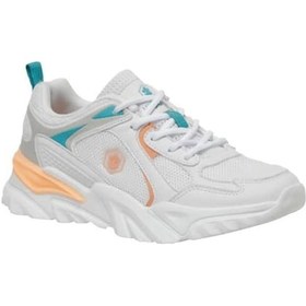 Resim Lumberjack 4m Emılıa 4fx Beyaz Turuncu Kadın Sneaker 001 