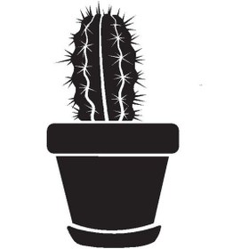 Resim Byr002 Saksı Çiçeği Kaktüs Tip 5 40x68 Cm Efsngrck 