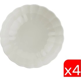 Resim Kütahya Porselen Bone Luz Krem Çorba Kasesi 15CM 4 Lü 