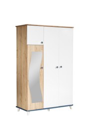 Resim Setay Lotus Genç Odası - 3 Kapılı Dolap, Karyola, Komodin 