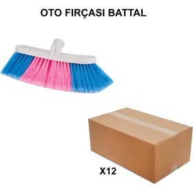 Resim Izmir Fırça Arge Toptan Oto Fırçası Battal - 12 Adet 