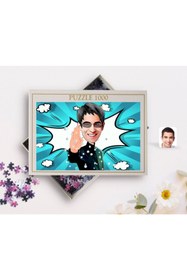 Resim Bk Gift Kişiye Özel Matrix Neo Karikatürlü 1000 Parça Profesyonel Puzzle-1 