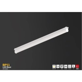 Resim LAMPTIME T5 Led Bant Armatür 8W 60Cm Beyaz Işık Anahtarlı 301642 