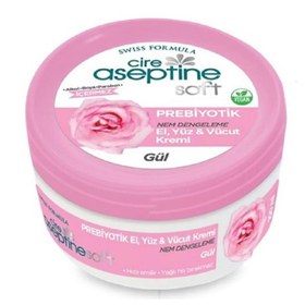 Resim Cire Aseptine Soft Prebiyotik Gül El Yüz ve Vücut Kremi 100 ml 