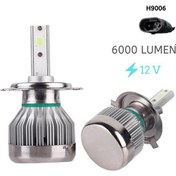 Resim Space Led Far Ampulü - 9006 -3000LMX2 -30W - Buz Mavisi - 12V / LAAM704 