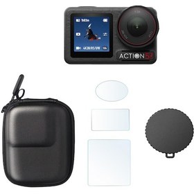 Resim Dji OSMO Action 5 Pro Aksesuar Seti - 5 Parça - Çanta - Ekran Koruyucu - Lens Kapağı 