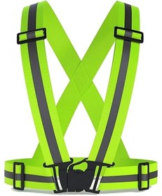 Resim Uniprom Yüksek Görünürlüklü Reflektörlü Ikaz Yeleği, Motorsiklet Motor Bisiklet Scooter Yeleği 