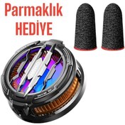 Resim KelepirAVM Hızınızı 2 Kat Arttıracak Manyetik/Klipsli Cep Telefon Soğutma Fanı PUBG 