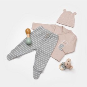 Resim Bibaby Adventure Bear 3'lü Bebek Takımı 73333 Çok Renkli 