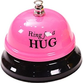 Resim Hangfox "pembe Çağrı Zili - Restoran, Bar, Ofis Ve Ev Kullanımı İçin Pratik Metal Servis Zili" 