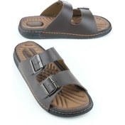 Resim Gezer Yazlık Erkek Terlik GT2YME.11652.00.011.0C Kahverengi 