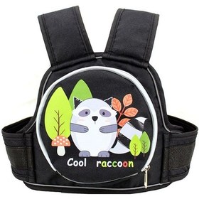 Resim Siyah Çocuk Düşme Önleyici Emniyet Kemeri Kullanım Seti 