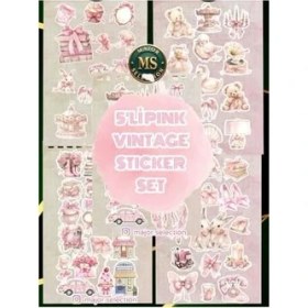 Resim 5'li Pink Ajanda Bullet Journal Için Uygun Set 