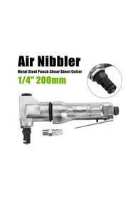 Resim 200mm Hava Nibbler Metal Çelik Delgeç Kesme Sac Kesici Ağır Hizmet 