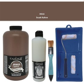 Resim Cadence Multisurface H-016 Sıcak Kahve 2 L Sır Vernik Set 