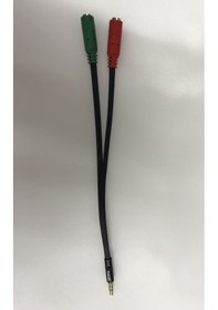 Resim Qport Q-A15 Audio + Microphone To 3.5Mm 