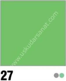 Resim Pebeo Setacolor Transparent Kumaş Boyası 45ml 27 Light Green 