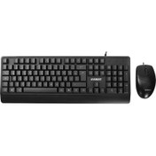 Resim Everest KB-619 Siyah-Gri USB 2 Metre Bakır Kablolu Q Multimedia Klavye 