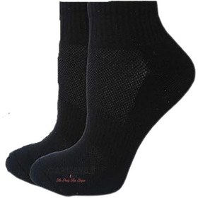 Resim Siyah Renkli Havlu Patik Siyah 