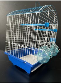 Resim Çotanaklar Kafes Çift Kapılı Orta Boy Kuş Kafesi 38 x 30 x 23 CM 