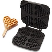 Resim Glanz Neumarker Çubukta Kalp Waffle Plakası 