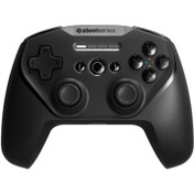 Resim SteelSeries Stratus + Kablosuz Siyah Gamepad (SSC69076) 