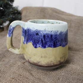 Resim Okyanus Dalgası Seramik Kahve Kupası 