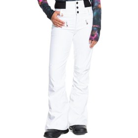Resim Roxy Kadın Snowboard Pantolonu Rising High Beyaz 