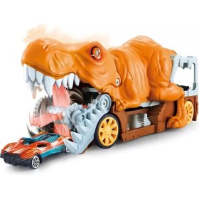 Resim Denisam Catapult Araba Fırlatıcı Sesli Dinozor 