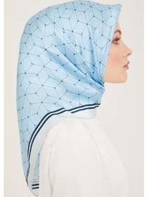 Resim Armine İpek Eşarp 2024 Yaz - 9166-34 Twill - 9166-34 
