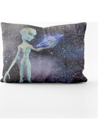 Resim Paradero Alien Yastık Kılıfı 