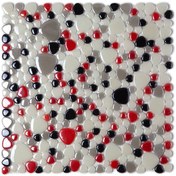 Resim Mutfak, Banyo, Sauna, Spa, Havuz ve Tüm yüzeyler için Cam Mozaik. 