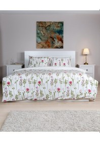 Resim Cotton Collection Tek Kişilik Nevresim Seti Fleur Renkli 