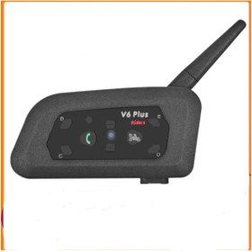 Resim dreamingo V6 Plus Motorsiklet Kaskı İntercom Su Geçirmez 1200 M 