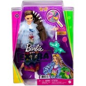 Resim Barbie Extra - Sarı Ceketli Bebek Gyj78 