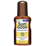 Resim SunOzon Spf 15 Bronzlaştırıcı Güneş Yağı 150 ml 