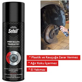 Resim ESEMİZ Selsil Kokusuz Fren Balata Temizleme Spreyi 500 ml 